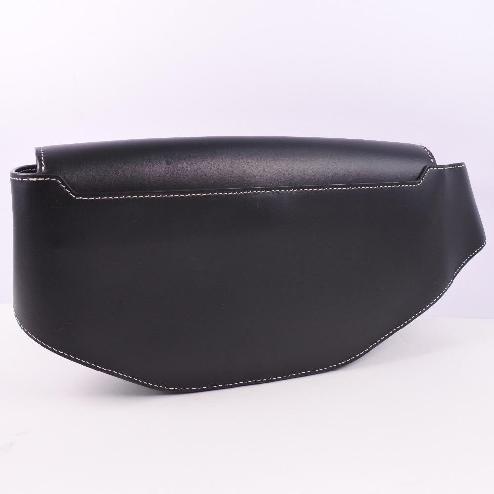 Burberry Body Belt Crossbody Bag Black Calfskin Magnetic closure - Picture 3 of 8